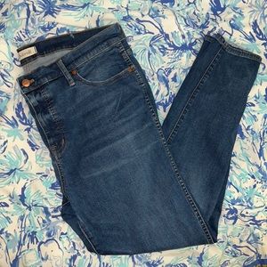 EUC Madewell High-Rise Skinny Jeans